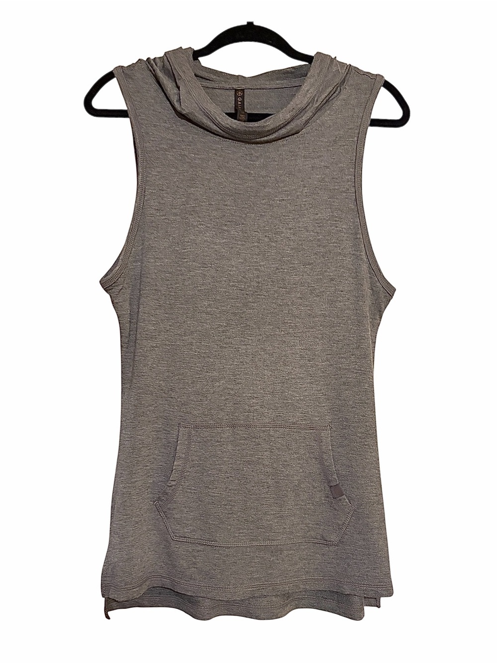 GAIAM Gray Hooded Athletic Top